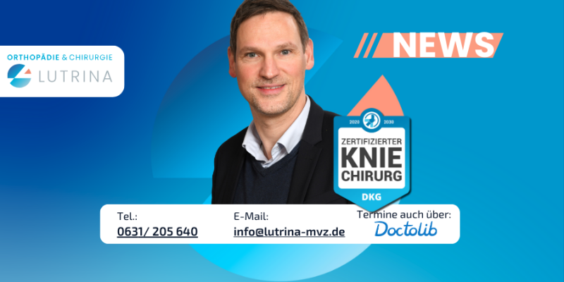 Rezertifizierung zum Kniegelenkchirurgen